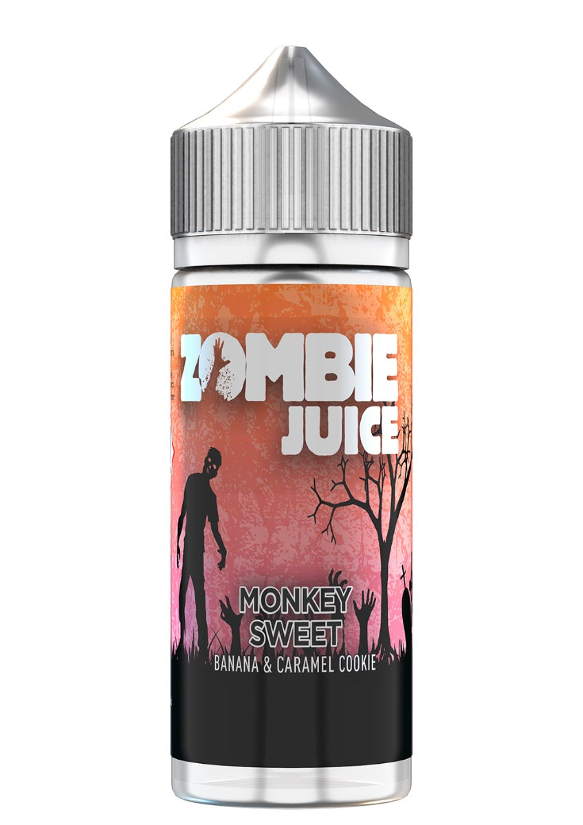 Monkey's Sweet 100ml Shortfill E-Liquid by Zombie Juice
