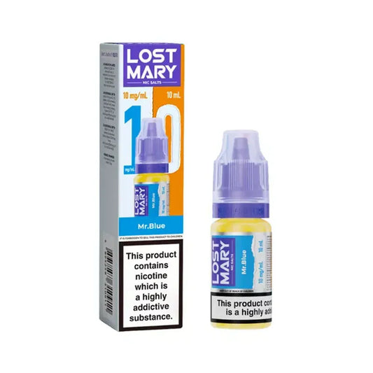 Mr Blue Nic Salt E-Liquid by Lost Mary