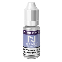 Grape Ice 10ml E-Liquid by Nicohit