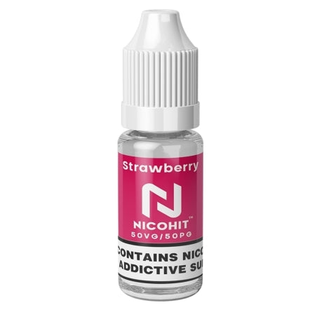 Strawberry 10ml E-Liquid by Nicohit