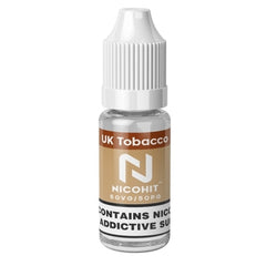 UK Tobacco 10ml E-Liquid by Nicohit