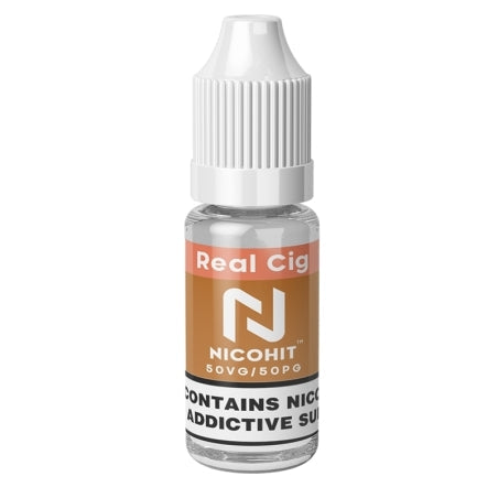 Real Cig 10ml E-Liquid by Nicohit
