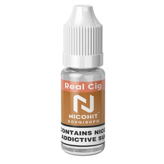 Real Cig 10ml E-Liquid by Nicohit