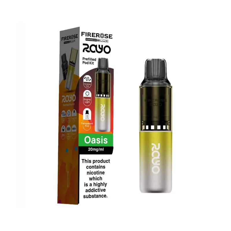 Firerose Rayo 600 Prefilled Pod Kit - Oasis 