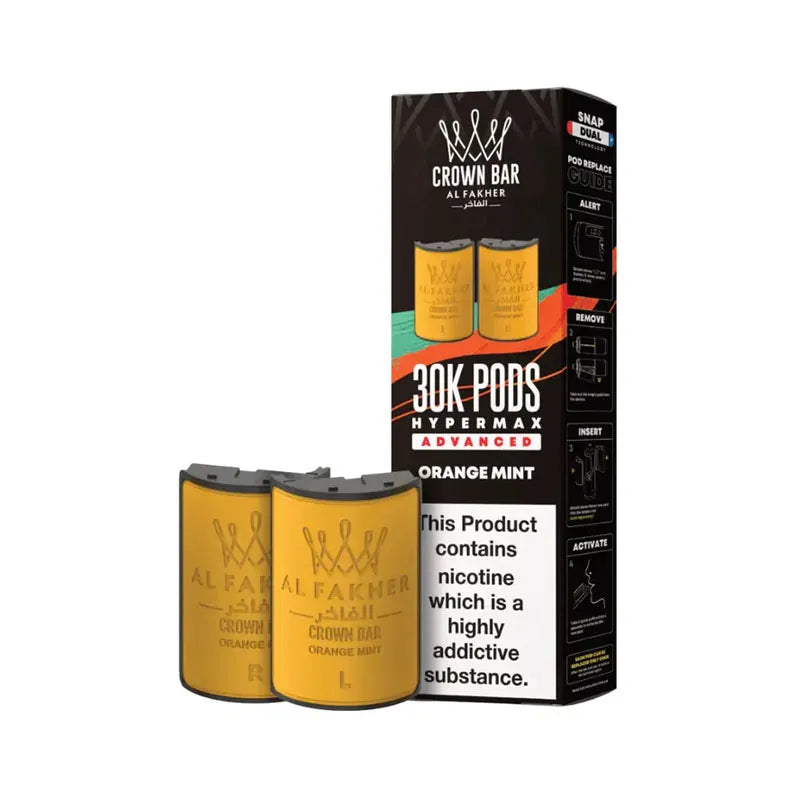 Orange Mint Al Fakher 30K Hypermax Prefilled Pod