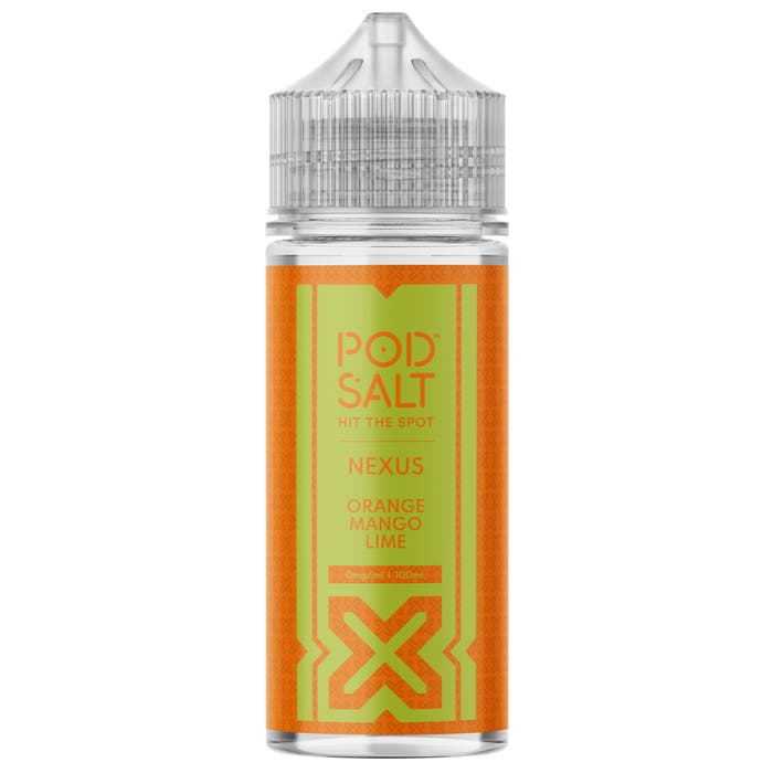 Orange Mango Lime 100ml Shortfill by Pod Salt Nexus