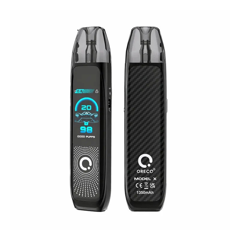 Oreco Model X Pod Vape Kit - Midnight Black
