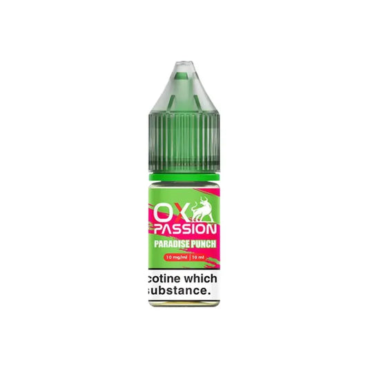 Paradise Punch Nic Salt E-Liquid by Oxva Ox Passion