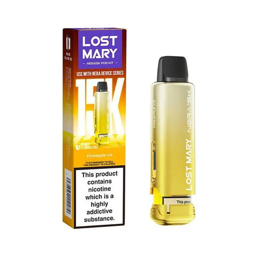 Pineapple Ice Lost Mary Nera 15K Prefilled Pod