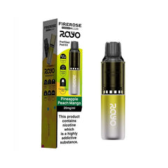 Firerose Rayo 600 Prefilled Pod Kit - Pineapple Peach Mango 