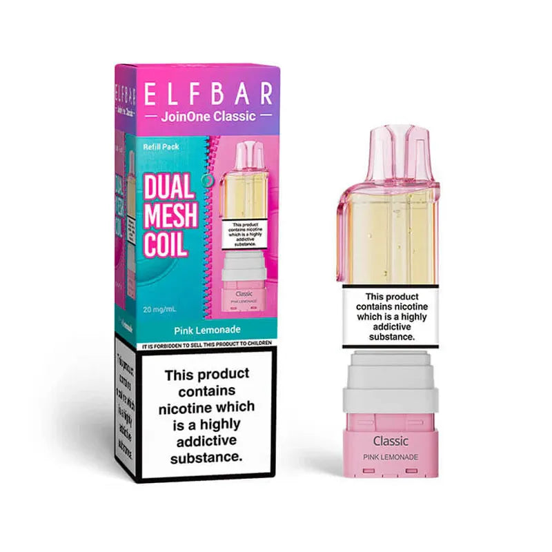 Pink Lemonade Elf Bar JoinOne15 Classic Prefilled Pod