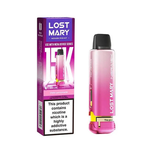 Pink Lemonade Lost Mary Nera 15K Prefilled Pod