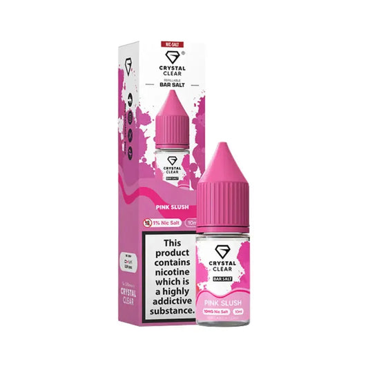 Pink Slush Nic Salt E-Liquid by Crystal Clear Bar Salts