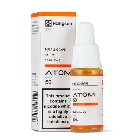 Purple Grape 10ml E-Liquid by Hangsen Atom 50/50