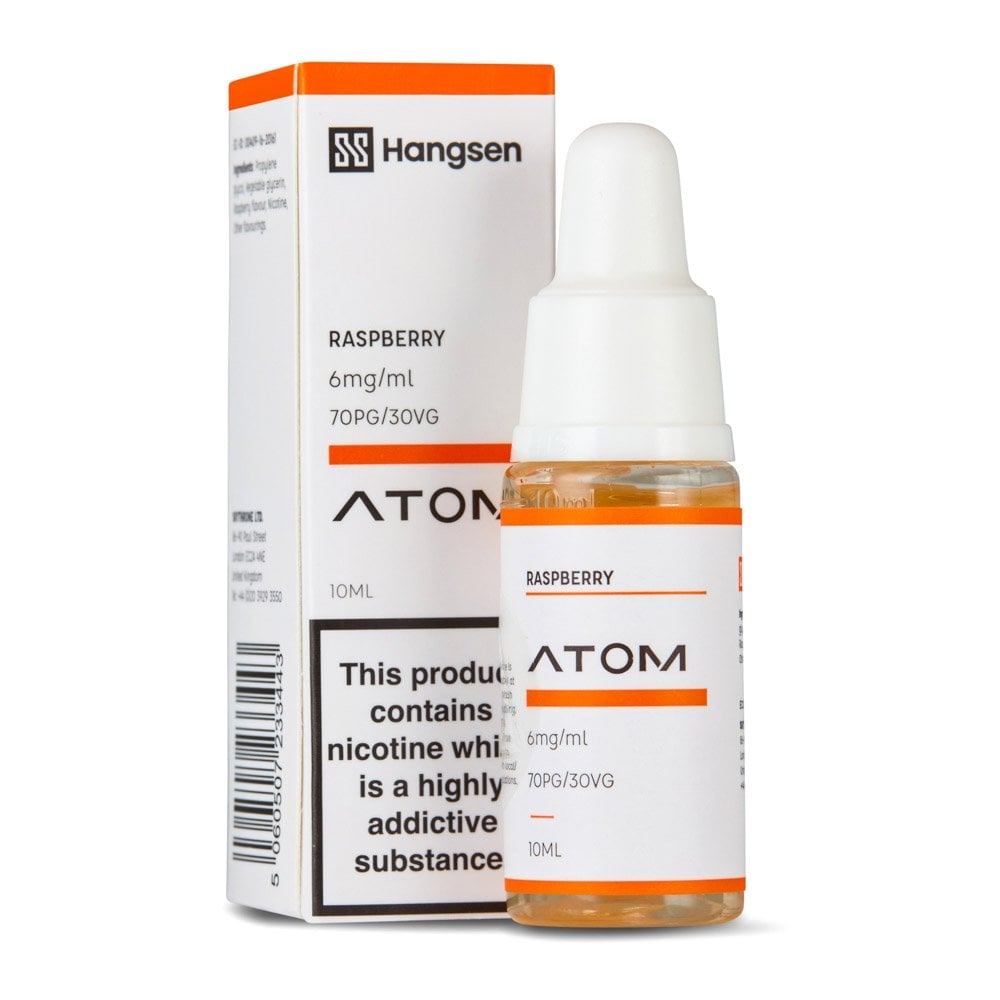 Raspberry 10ml E-Liquid by Hangsen Atom