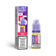 Raspberry Peach Nic Salt E-Liquid by Lost Mary