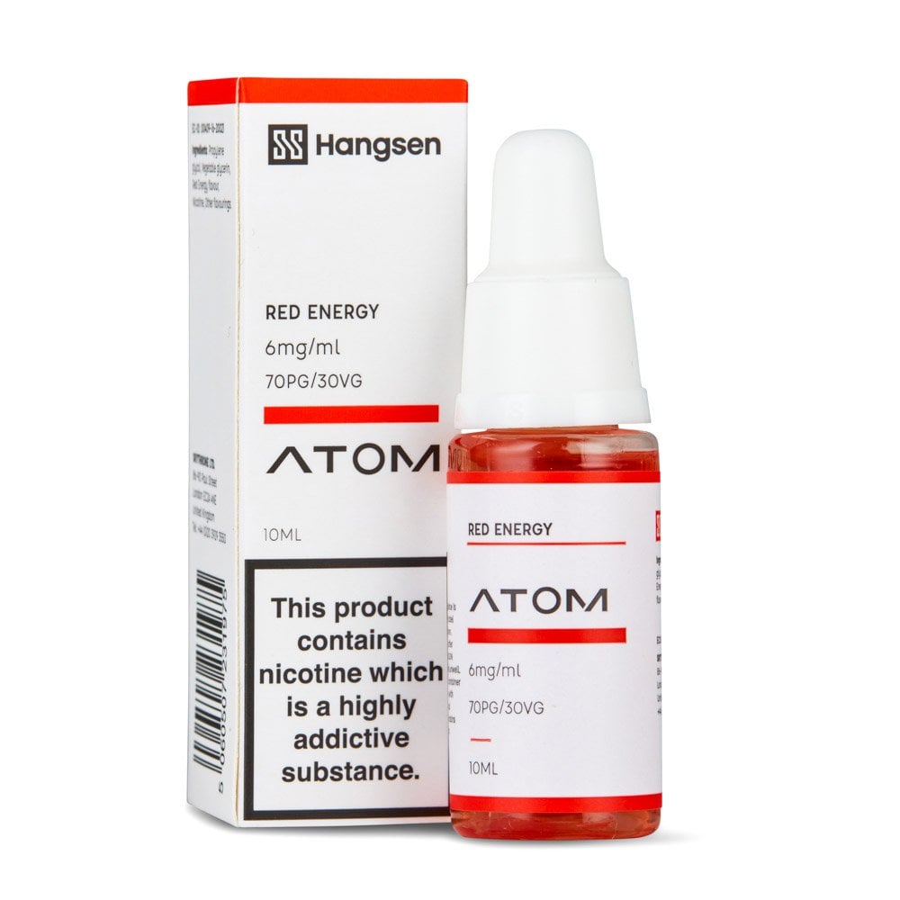 Red Energy 10ml E-Liquid by Hangsen Atom