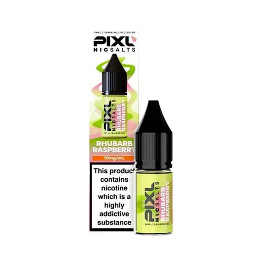 Rhubarb Raspberry Nic Salt E-Liquid By Pixl 