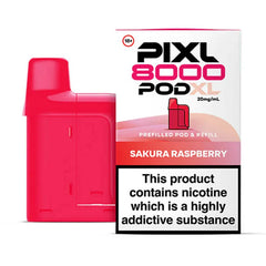 Sakura Raspberry Pixl 8000 Prefilled Pod
