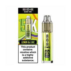 SKE Bar 15K Prefilled Pod Kit - Lemon Lime 