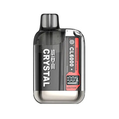SKE Crystal CL6000 Prefilled Pod Kit - Fizzzy Cherry