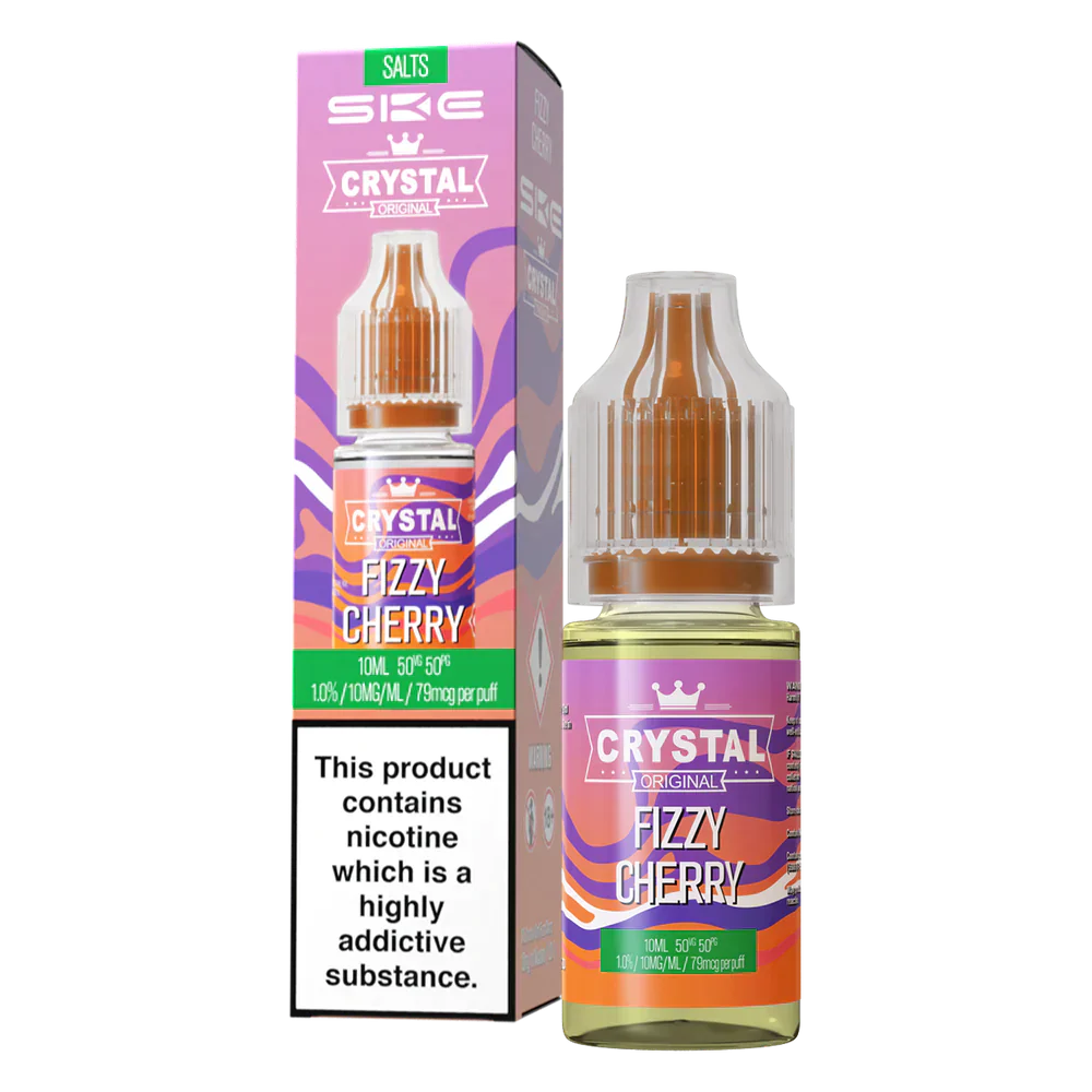 Fizzy Cherry Nic Salt E-Liquid by SKE Crystal Original