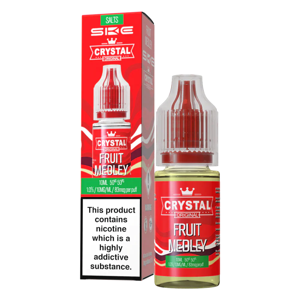 Fruit Medley Nic Salt E-Liquid by SKE Crystal Original