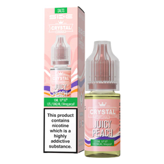 Juicy Peach Nic Salt E-Liquid by SKE Crystal Original