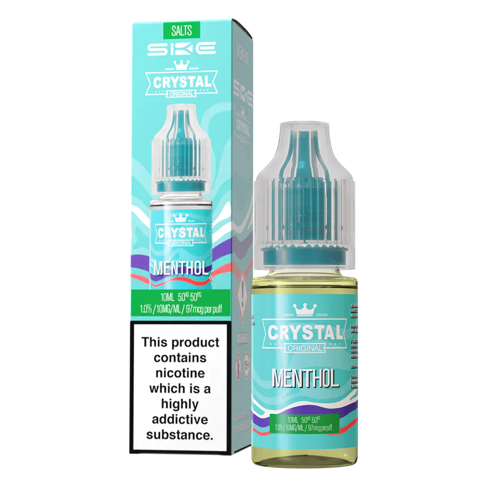 Menthol Nic Salt E-Liquid by SKE Crystal Original