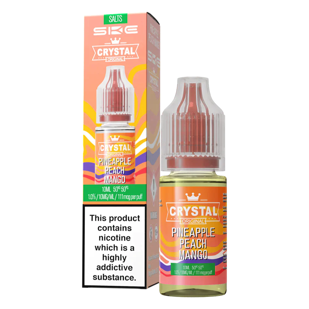 Pineapple Peach Mango Nic Salt E-Liquid by SKE Crystal Original