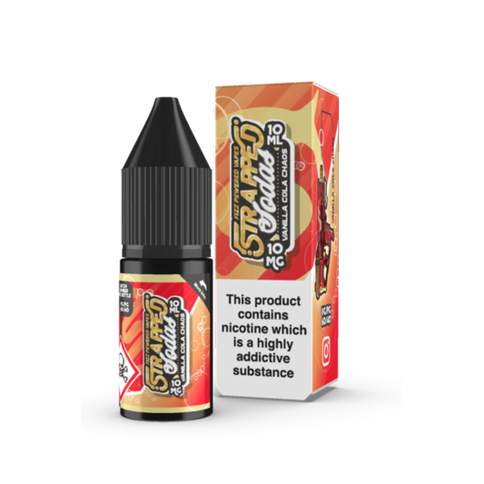 Vanilla Cola Chaos 10ml Nic Salt E-Liquid by Strapped