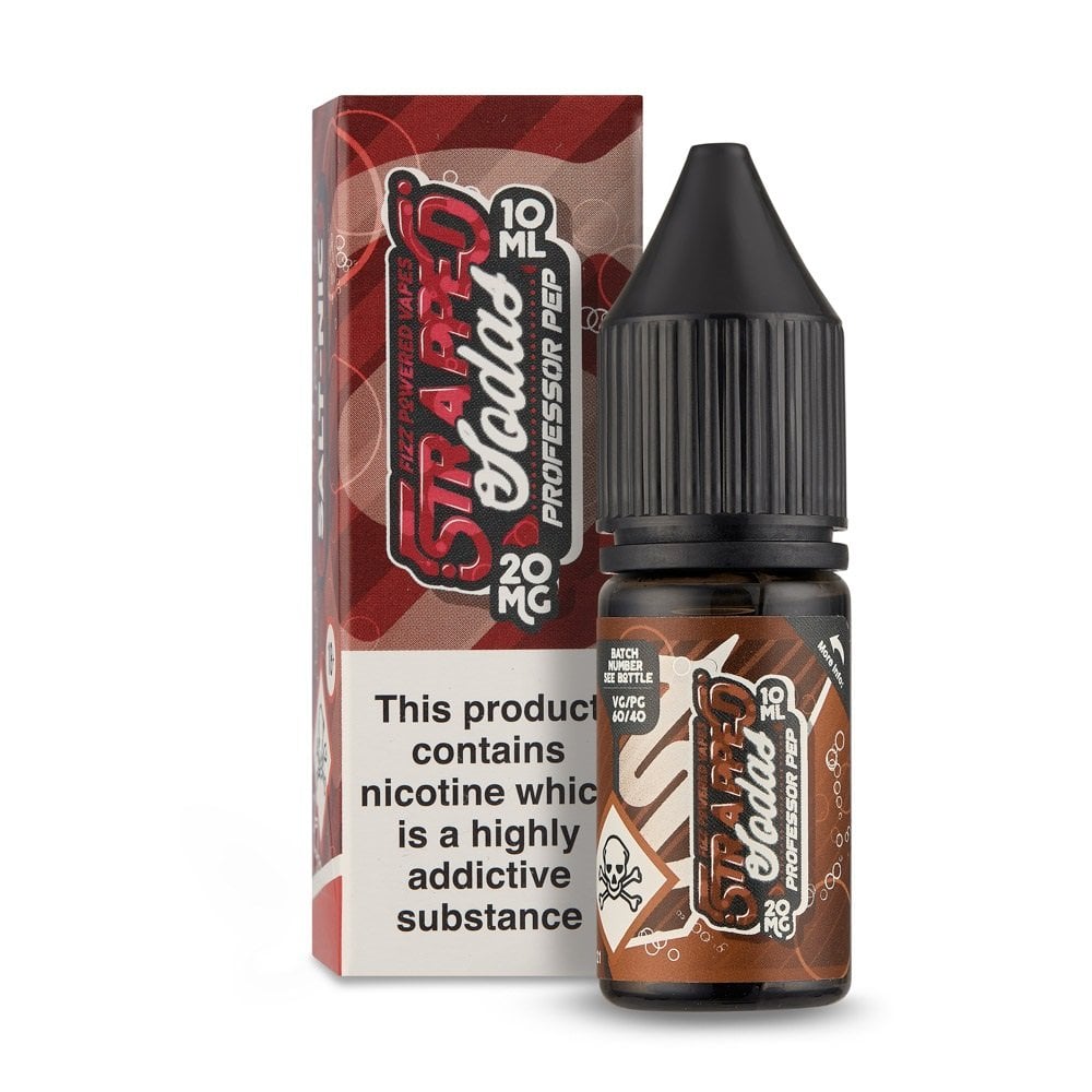 Professor Pep 10ml Nic Salt E-Liquid by Strapped