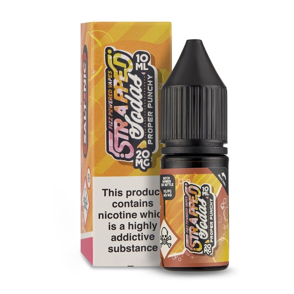 Proper Punchy 10ml Nic Salt E-Liquid by Strapped