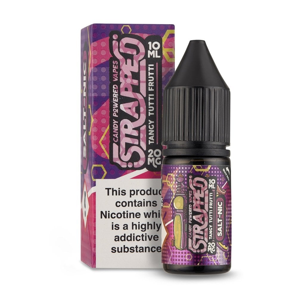 Tangy Tutti Frutti 10ml Nic Salt E-Liquid by Strapped