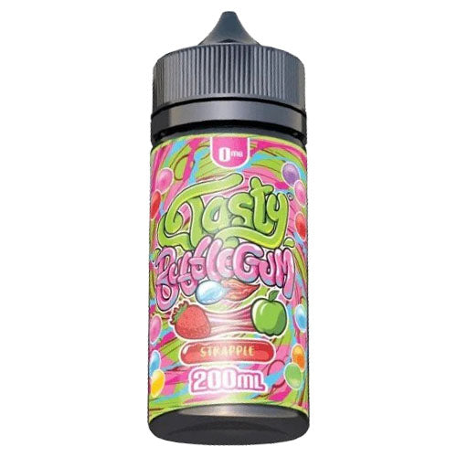 Strapple 200ml Shortfill E-Liquid by Tasty Bubblegum