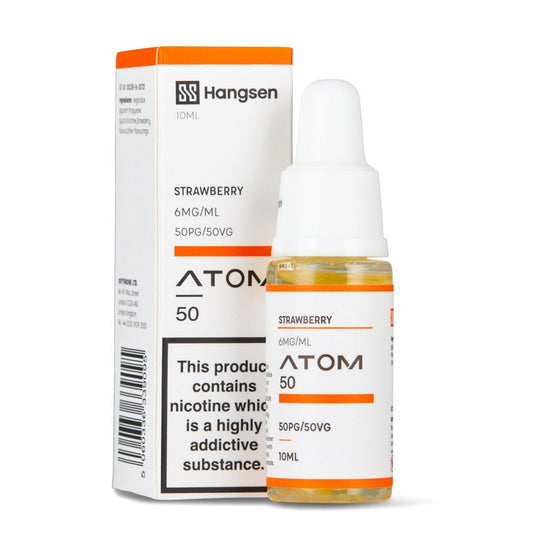 Strawberry 10ml E-Liquid by Hangsen Atom 50/50