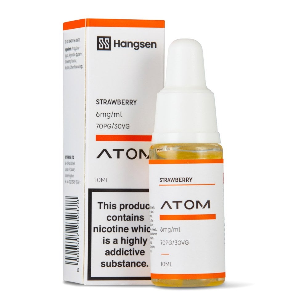 Strawberry 10ml E-Liquid by Hangsen Atom