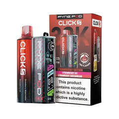 Pyne Pod Click S 30K Prefilled Pod Kit - Strawberry Edition 