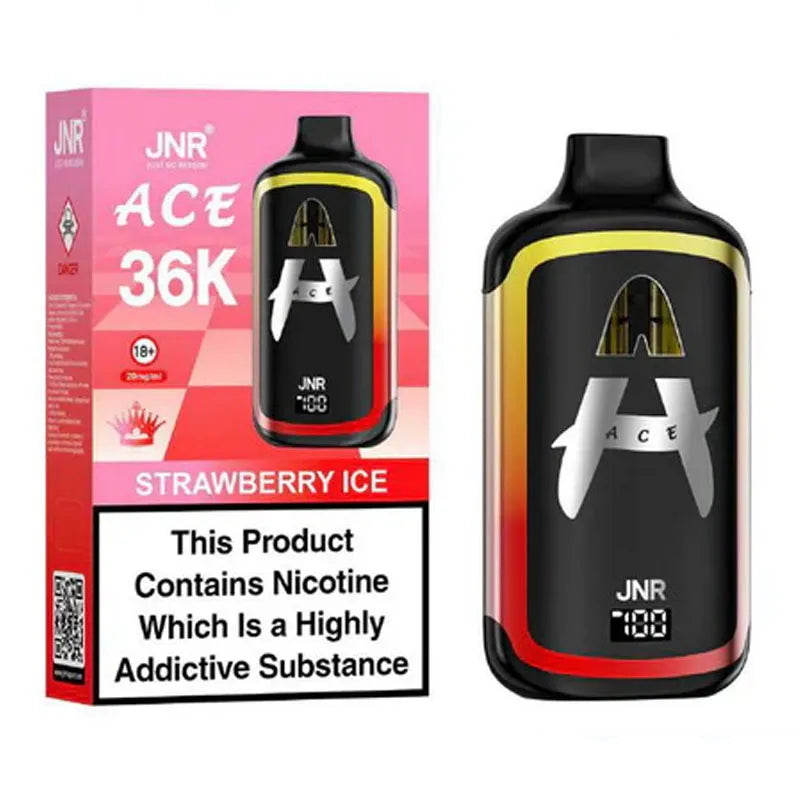 JNR ACE 36K Prefilled Pod Kit - Strawberry Ice 
