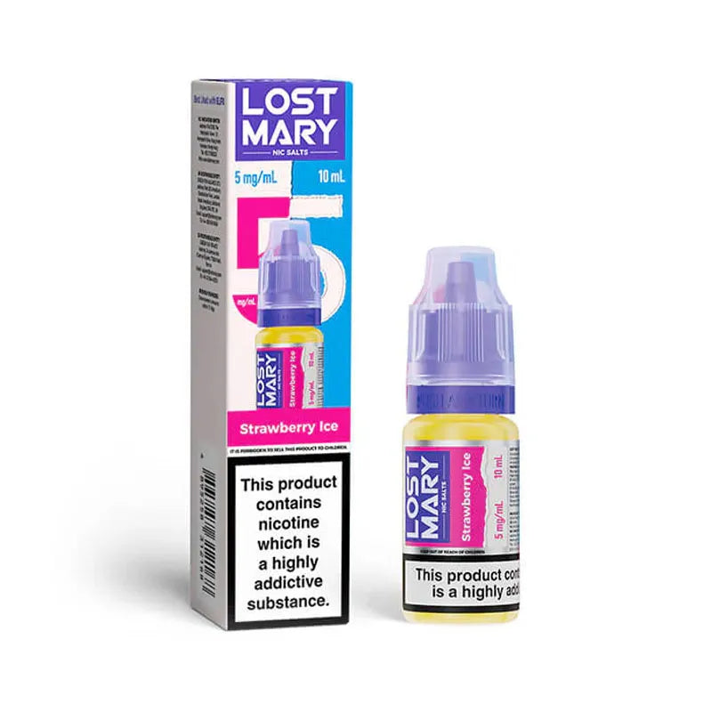 Strawberry Ice Nic Salt E-Liquid by Lost Mary
