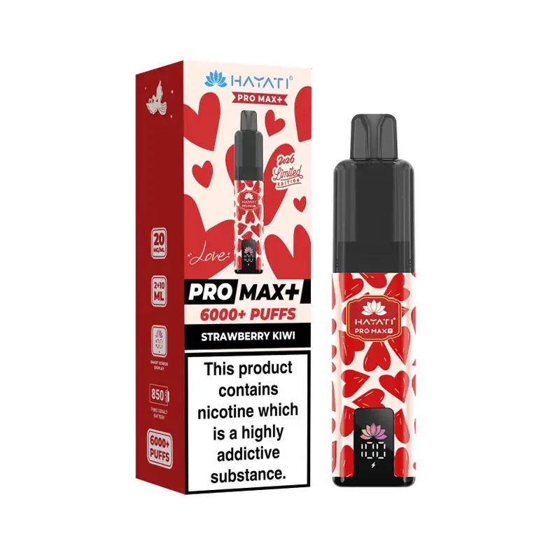Hayati Pro Max Plus 6000 Prefilled Pod Kit - Valentine's Edition 