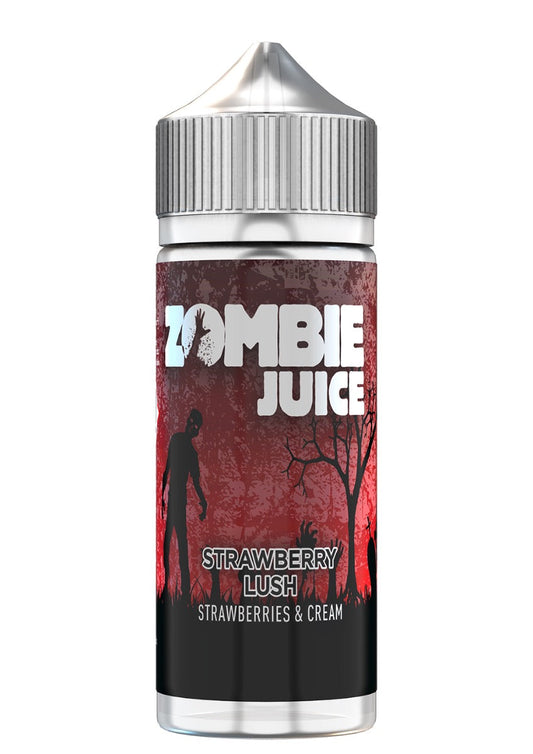 Strawberry Lush 100ml Shortfill E-Liquid by Zombie Juice