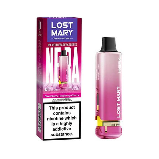 Strawberry Raspberry Cherry Lost Mary Nera 15K Prefilled Pod