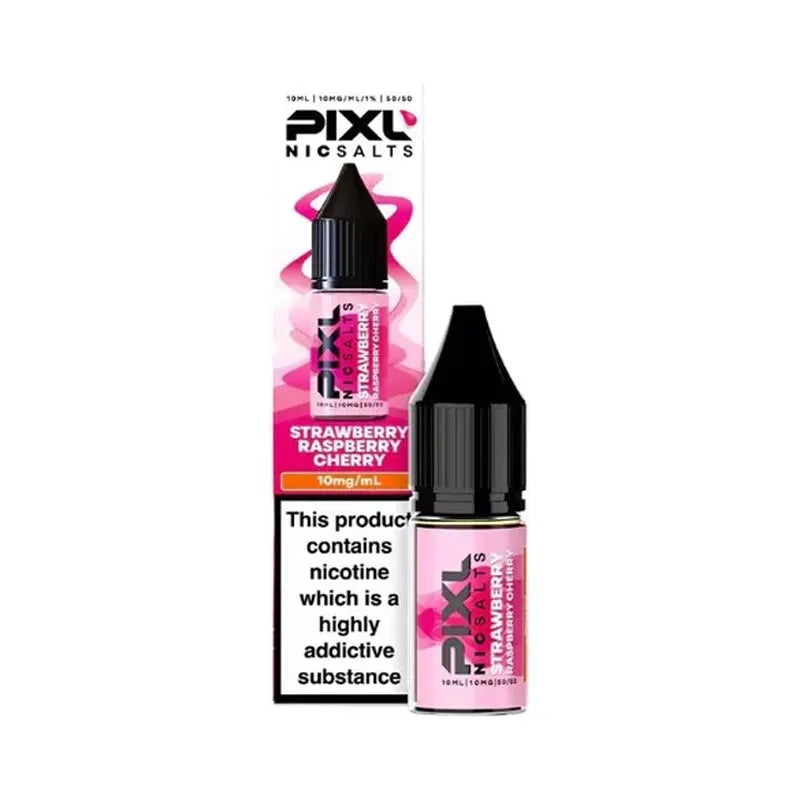 Strawberry Raspberry Cherry Nic Salt E-Liquid by Pixl