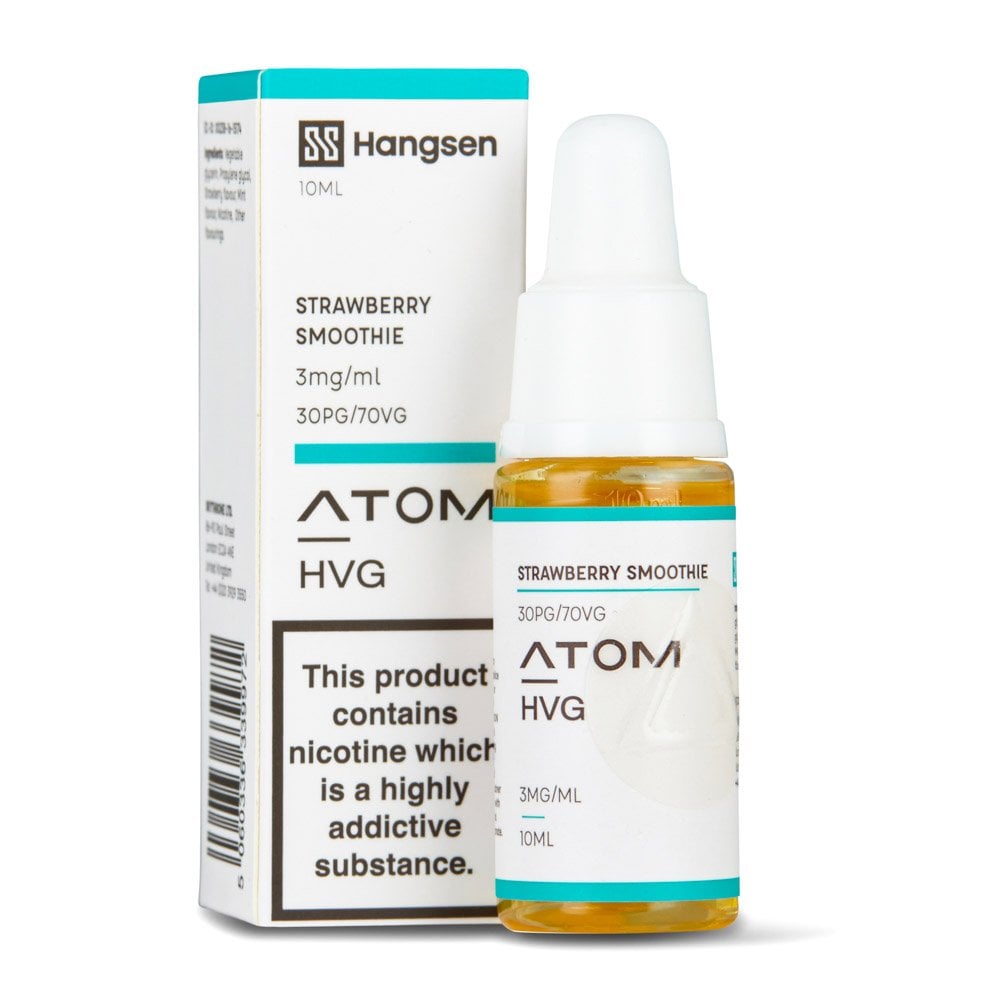 Strawberry Smoothie 10ml E-Liquid by Hangsen Atom