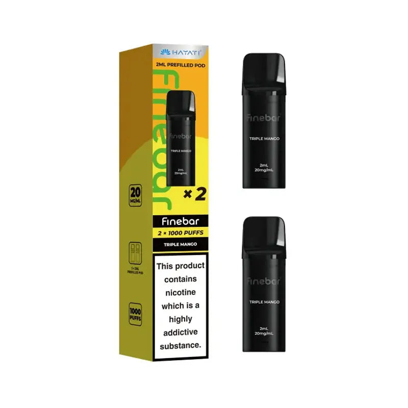 Triple Mango Hayati Finebar Prefilled Pod