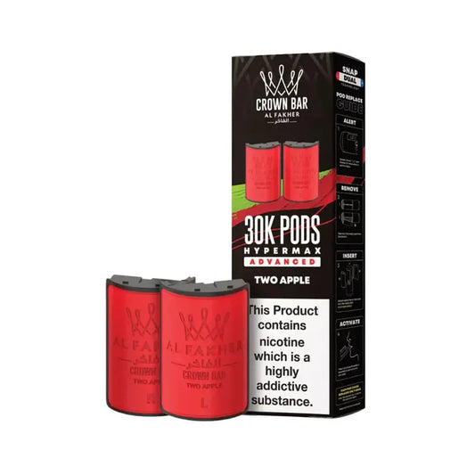 Two Apple Al Fakher 30K Hypermax Prefilled Pod