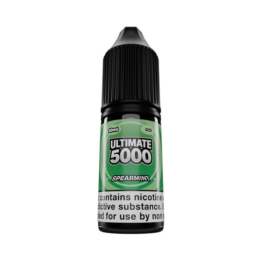 Spearmint Nic Salt E-Liquid by Ultimate Bar 5000