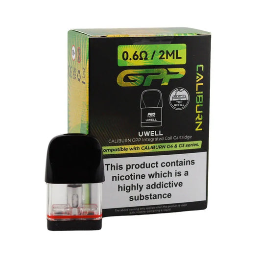 Uwell Caliburn GPP Replacement Pods - 0.6