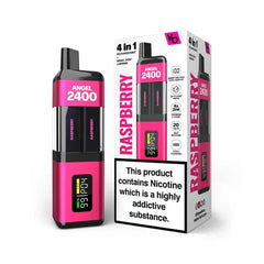 Vapes Bars Angel 2400 Prefilled Pod Kit - Raspberry